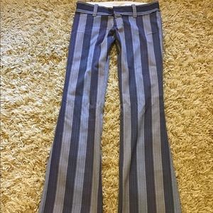 Vintage Frankie b low rise striped pants
